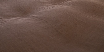 コットン二重ガーゼ杢調 ブラウン