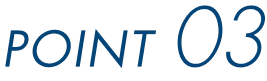POINT 03