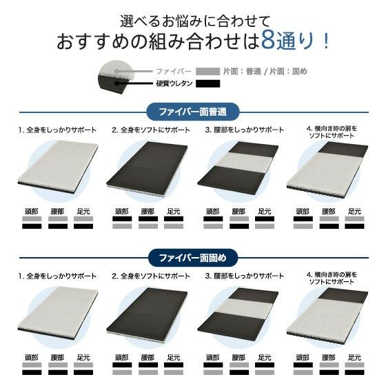 スリープオアシス ハイブリッドマットレス9.0【セミダブル】 | 高反発