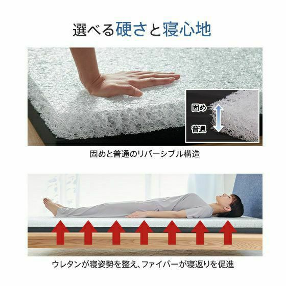 桑田真澄流 スリープオアシスハイブリッド動的睡眠マットレス＆横向き